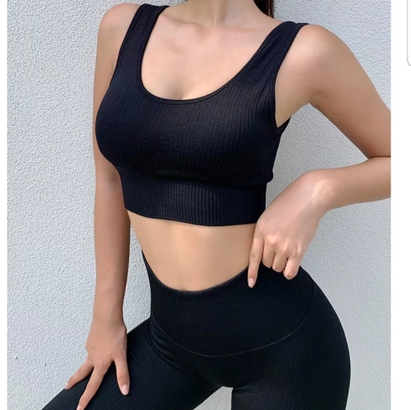 2pc Work Out Gym Set Activewear Yoga - Picture 7 of 8